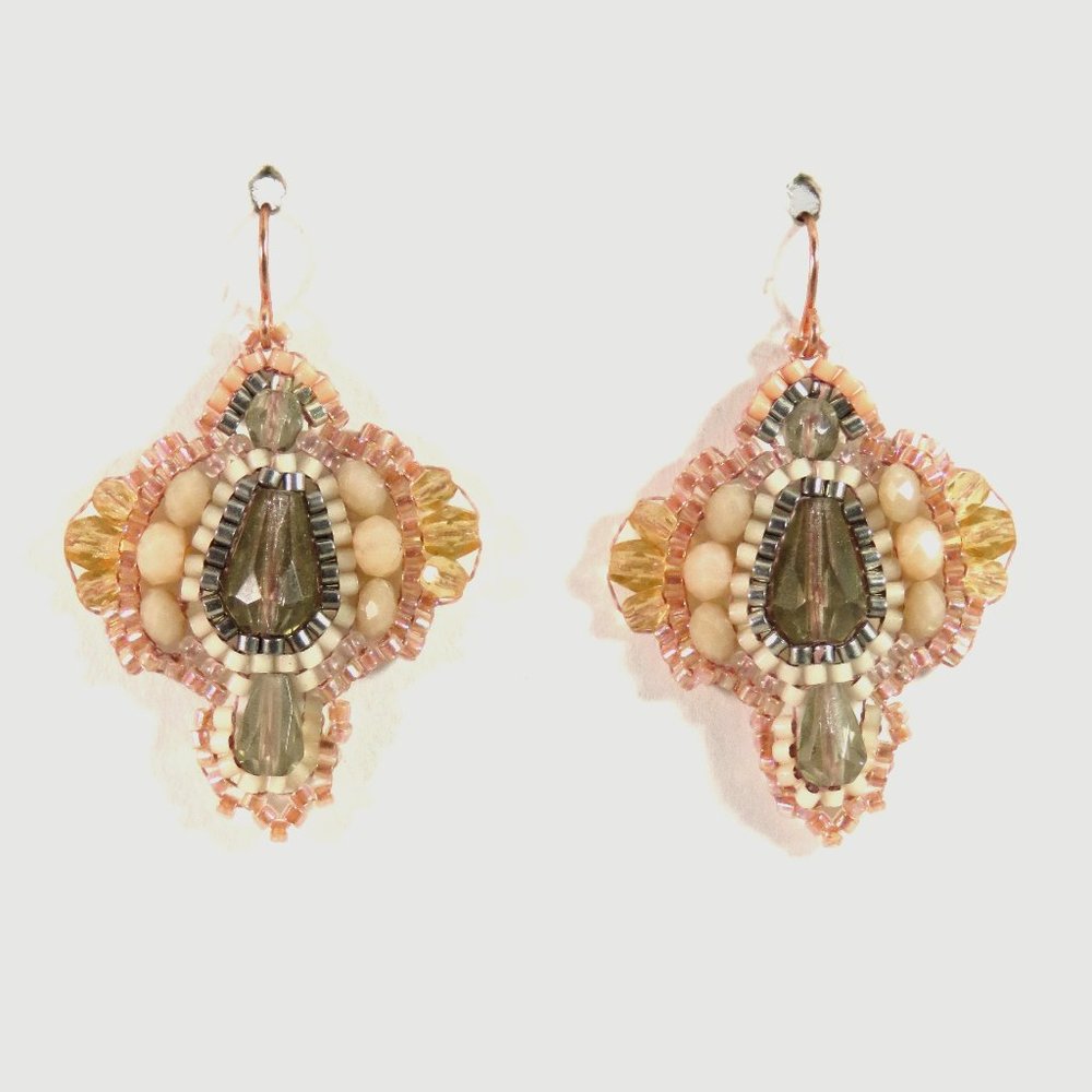 Handmade beaded earrings